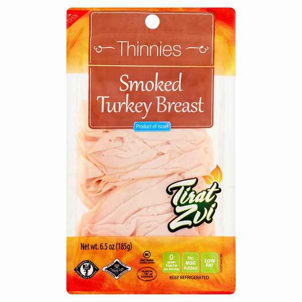 Prepared Meals Tirat Zvi Thinnies Smoked Turkey Breast hero