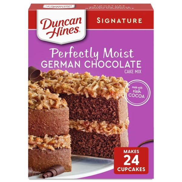 Bakery Desserts Duncan Hines Signature German Chocolate Cake Mix hero