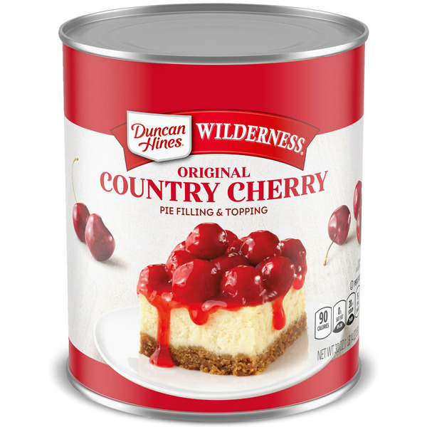 Canned Meat & Seafood Duncan Hines Wilderness Wilderness Original Country Cherry Pie Filling and Topping hero