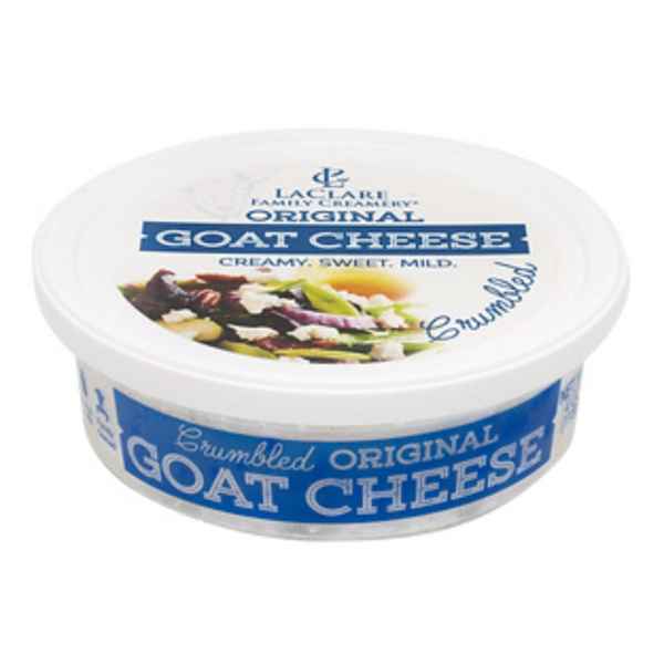 Specialty Cheeses LaClare Family Creamery Original, Crumbled, Goat Cheese, Chèvre hero