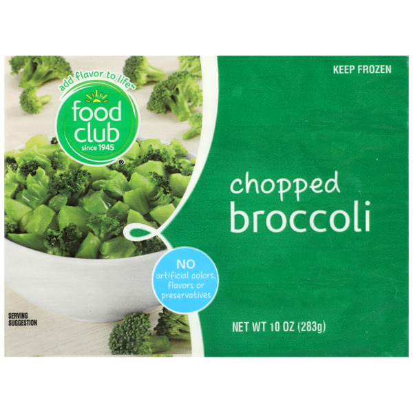 Frozen Produce Food Club Chopped Broccoli hero