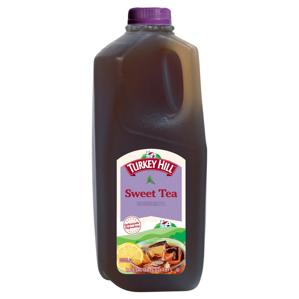 Refrigerated Turkey Hill Sweet Tea, Southern Brewed Style hero