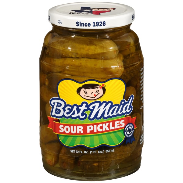 Pickled Goods & Olives Best Maid Pickles Sour Pickles hero