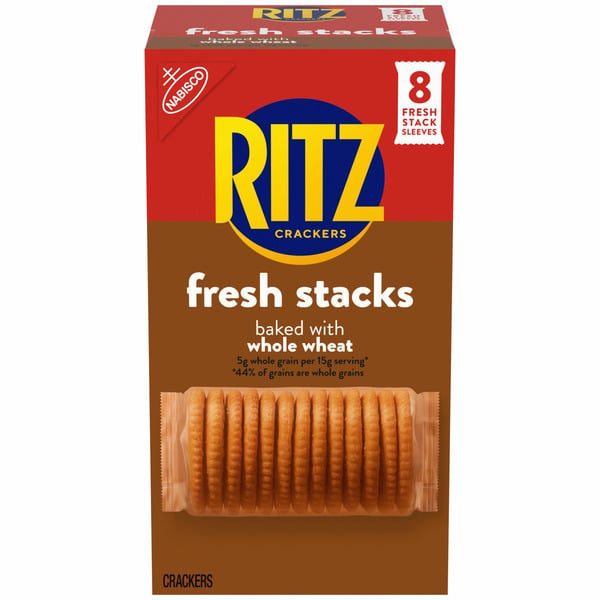 Crackers Ritz Fresh Stacks Whole Wheat Crackers hero