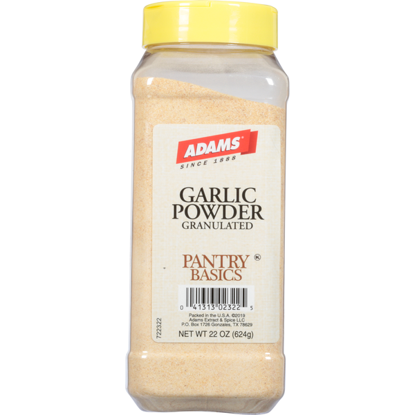 Spices & Seasonings Adams Garlic Powder, Granulated hero