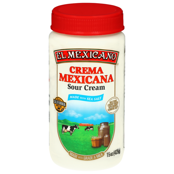 Packaged Cheese El Mexicano Sour Cream, Mexican Style, Original hero