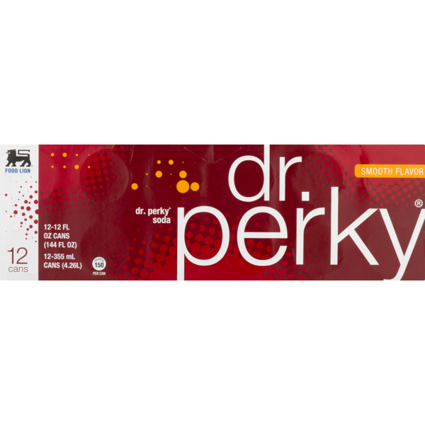 Soft Drinks Food Lion Soda, Smooth Flavor, Dr. Perky, Box hero