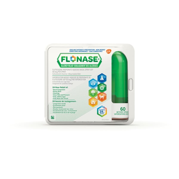 Allergy & Sinus FLONASE 60 Metered Sprays hero