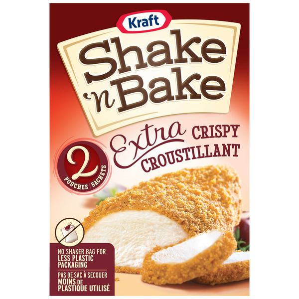 Doughs, Gelatins & Bake Mixes Shake 'N Bake Extra Crispy Chicken Coating Mix hero