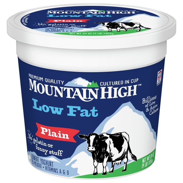 Yogurt Mountain High Yoghurt Yogurt, Plain, Low Fat hero