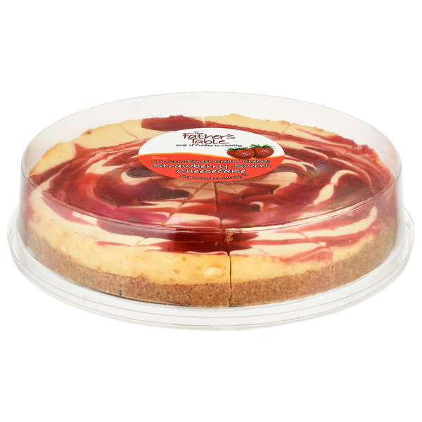 Bakery Desserts The Father’s Table Cheesecake, Strawberry Swirl hero