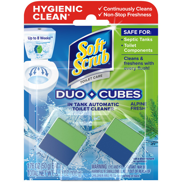 Cleaning Products Soft Scrub Alpine Fresh Duo Cubes Toilet Care Automatic Toilet Cleaner hero