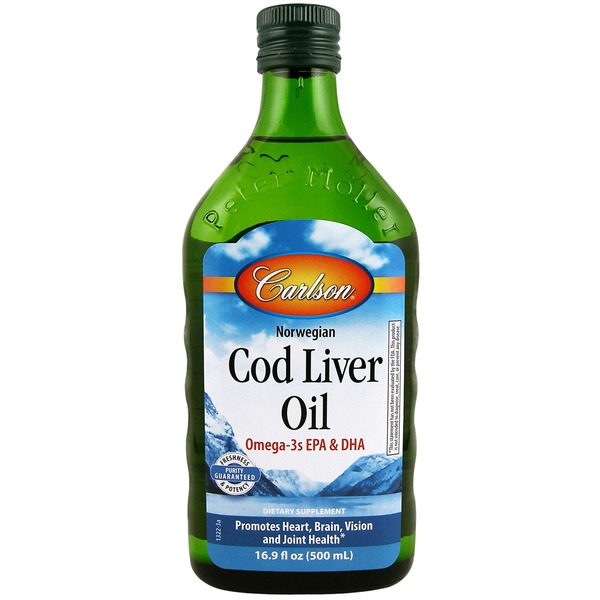 Fish Oil & Omegas Carlson Cod Liver Oil hero