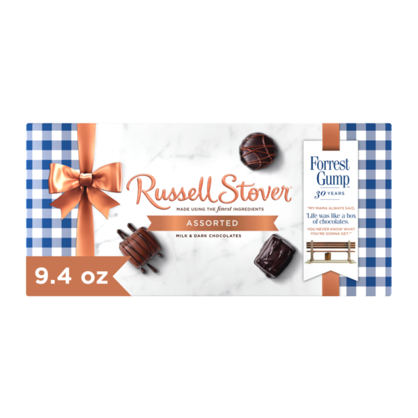 Candy & Chocolate Russell Stover Forrest Gump 30th Anniversary Assorted Chocolates Gift Box hero