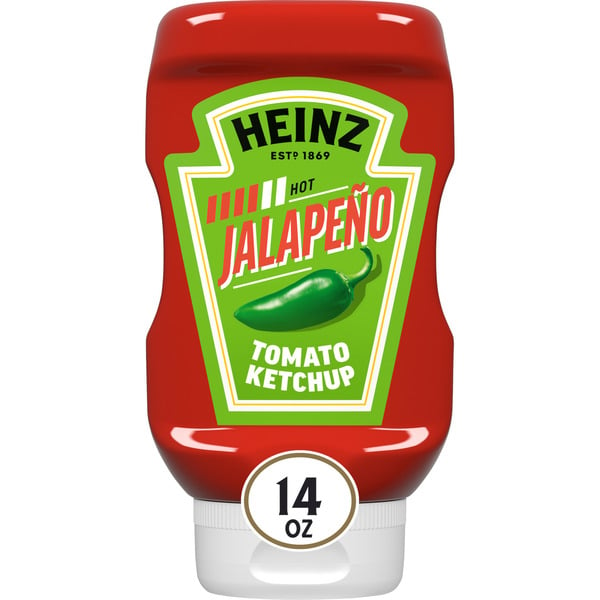 Condiments Heinz Tomato Ketchup Blended With Jalapeno hero