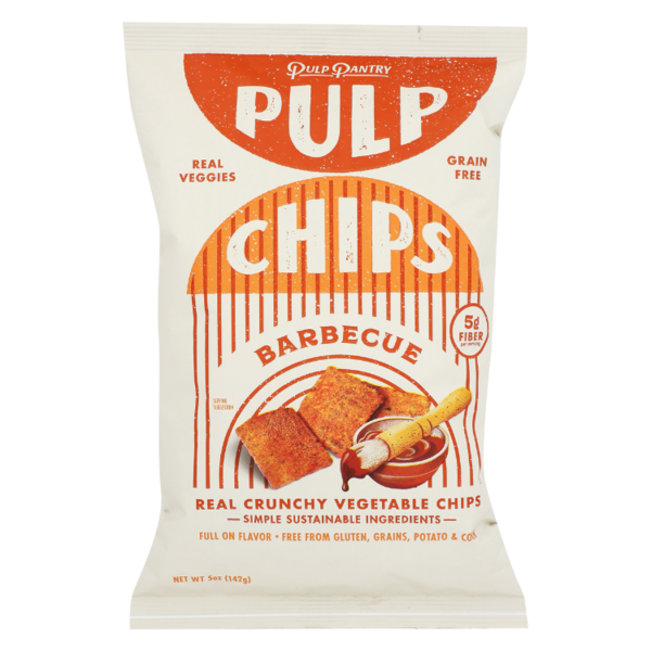 Pulp Pantry Spicy Barbecue Pulp Chips hero