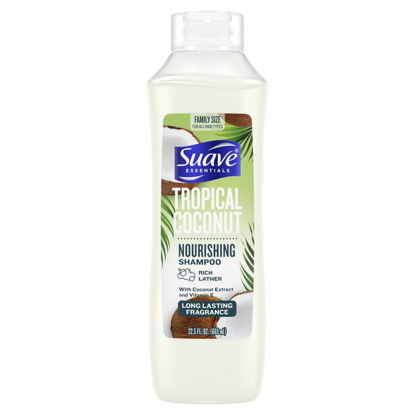 Beauty Suave Essentials Tropical Coconut Nourishing Shampoo hero