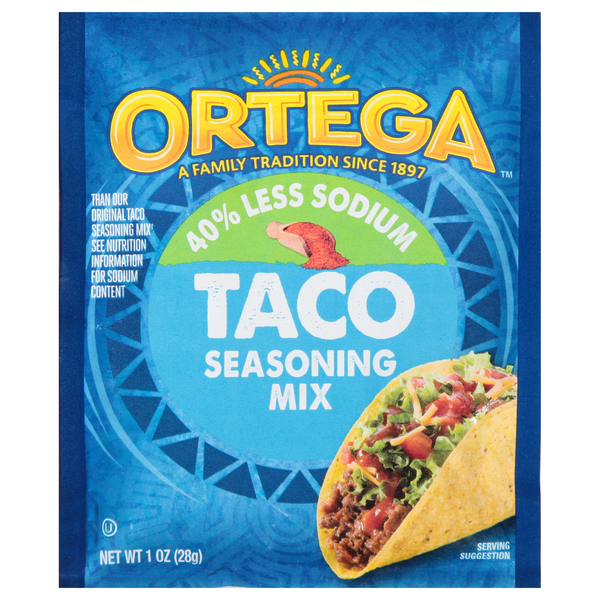 Spices & Seasonings Ortega Seasoning Mix, Taco hero