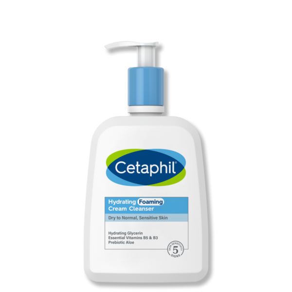 Cetaphil Hydrating Foaming Cleanser hero