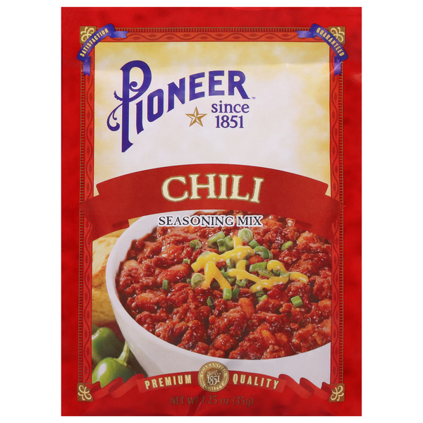 Instant Foods Pioneer Seasoning Mix, Chili hero