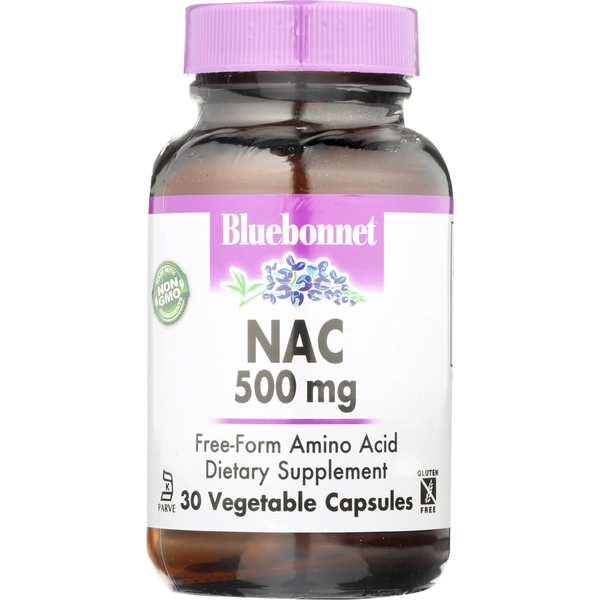 Vitamins & Supplements Bluebonnet Nac 500 Mg hero