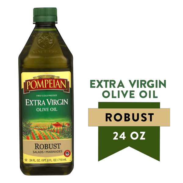 Oils & Vinegars Pompeian Robust Extra Virgin Olive Oil hero