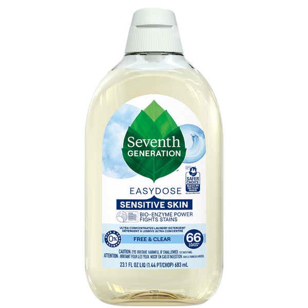 More Household Seventh Generation Laundry Detergent Free And Clear hero