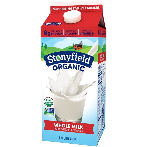 Milk Stonyfield Organic Whole Milk hero