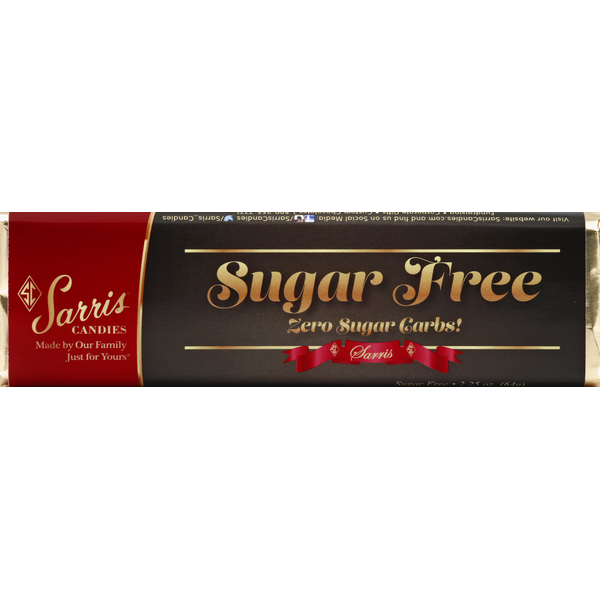 Candy & Chocolate Sarris Candies Pretzel Slims Chocolate, Sugar Free hero