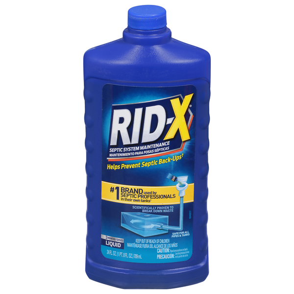 Cleaning Products RID-X Septic System Maintenance, Liquid hero