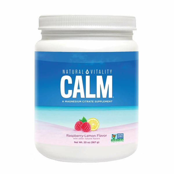 Vitamins & Supplements Natural Vitality Calm Magnesium Citrate, 20 oz hero