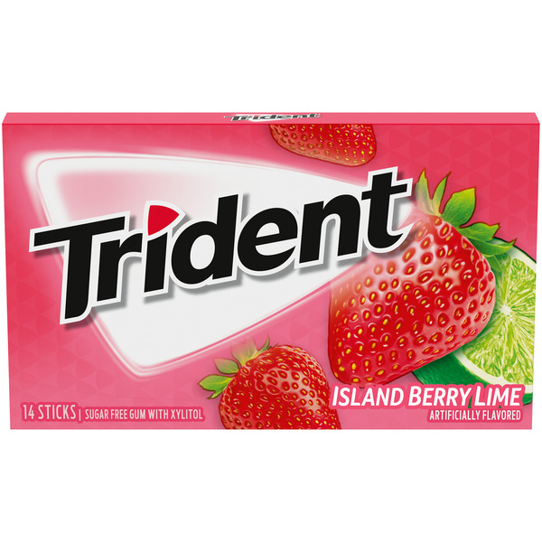 Candy & Chocolate Trident Island Berry Lime Sugar Free Gum hero