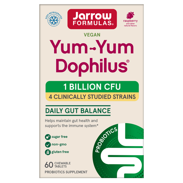 Digestion Jarrow Formulas Yum-yum Dophilus Probiotic Supplement hero