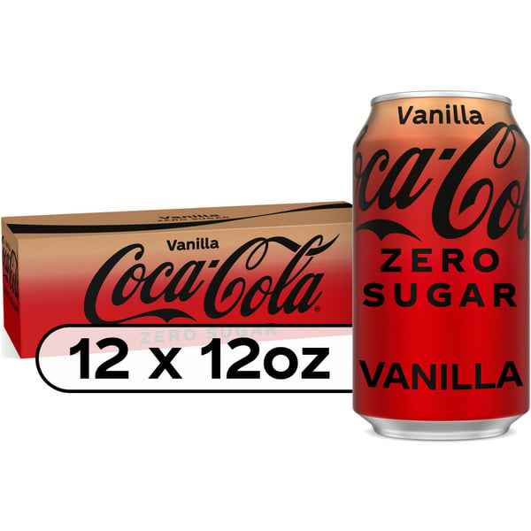 Soft Drinks Coca Cola Zero Sugar Vanilla Soda Soft Drink hero