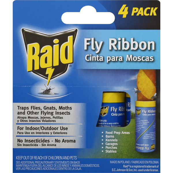 More Household Raid Fly Ribbon, 4 Pack hero