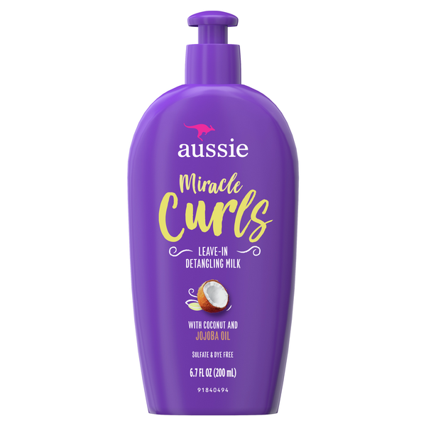 Shampoo & Conditioners Aussie Miracle Curls Detangling Milk hero