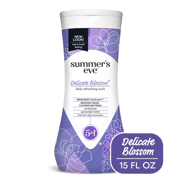 Feminine Care Summer's Eve Feminine Cleansing Wash, Delicate Blossom hero