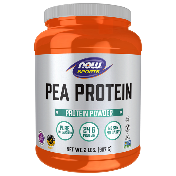 Protein & Meal Replacements NOW Pea Protein, Pure Unflavored Powder hero