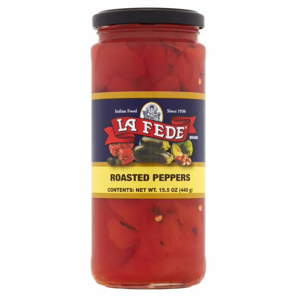 Packaged Vegetables & Fruits La Fede Fede Roasted Peppers hero