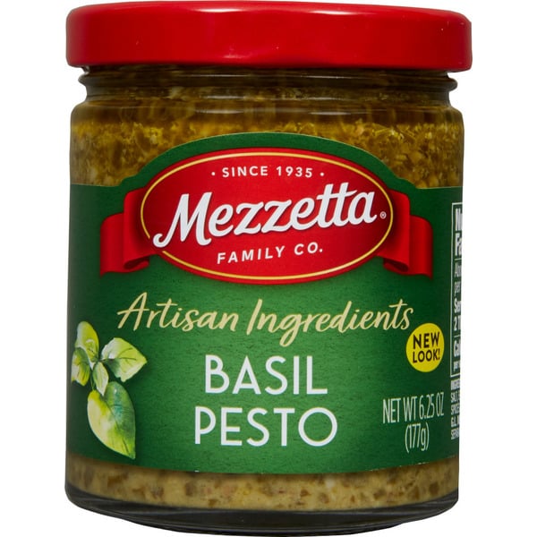 Pasta Sauce Mezzetta Artisan Ingredients® Basil Pesto hero