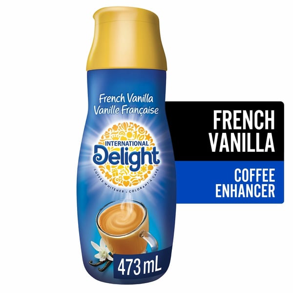 Cream International Delight French Vanilla Coffee Creamer, hero