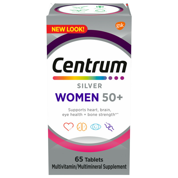 Vitamins & Supplements Centrum Multivitamin for Women 50 Plus hero