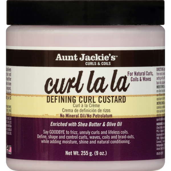 Hair Care Aunt Jackie's Curl Custard, Defining, Curl La La hero