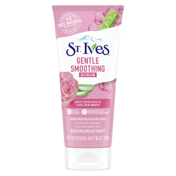 Beauty St. Ives Face Scrub Rose Water & Aloe Vera hero