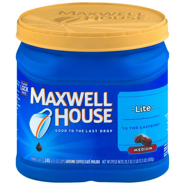 Coffee Maxwell House Lite Ground Coffee hero