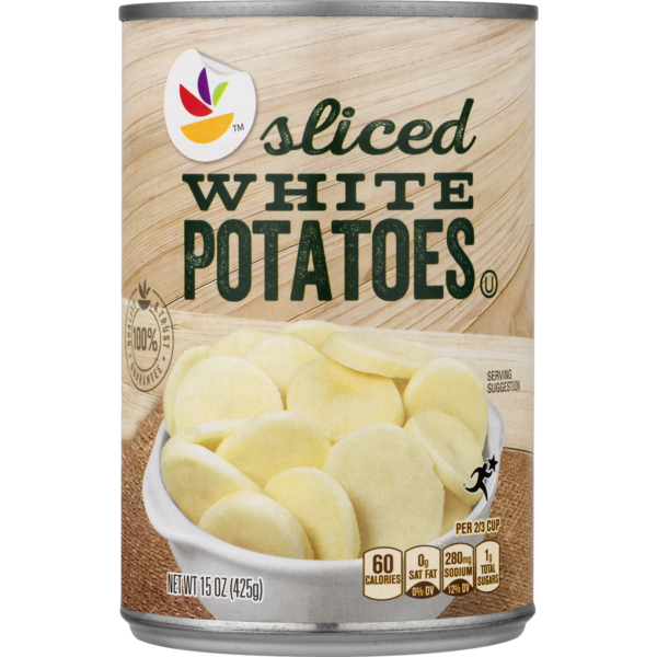 Canned & Jarred Vegetables Store Brand White Potatoes, Sliced hero