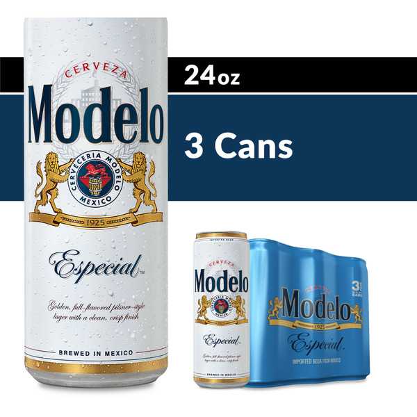 Beers & Coolers Modelo Especial Mexican Lager Import Beer Cans hero