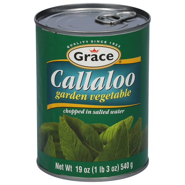 Canned & Jarred Vegetables Grace Callaloo, Garden Vegetable hero