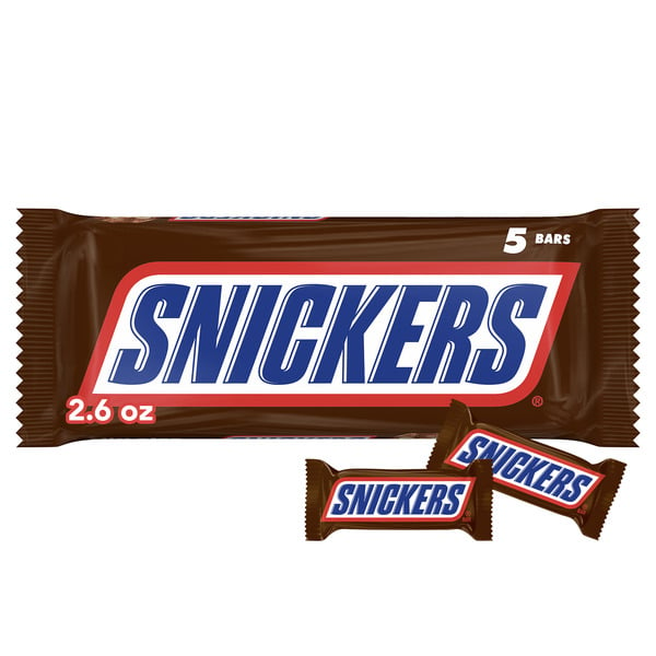 SNICKERS NFL Football Fun Size Chocolate Candy Bars hero