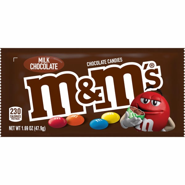 Candy, Chocolate & Gum M&M's Milk Chocolate Candy Full Size hero